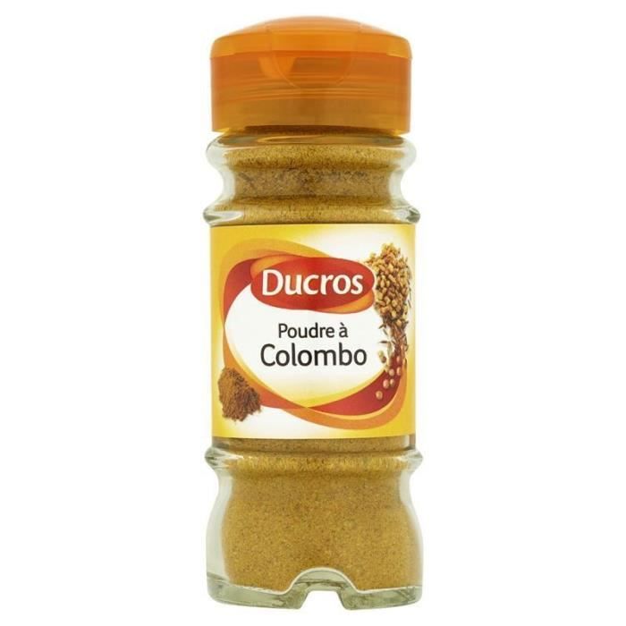 DUCROS - Poudre De Colombo 40G - Lot De 4