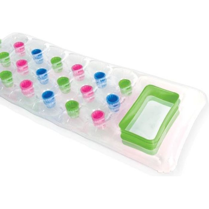 INTEX Matelas Transparent à Poches