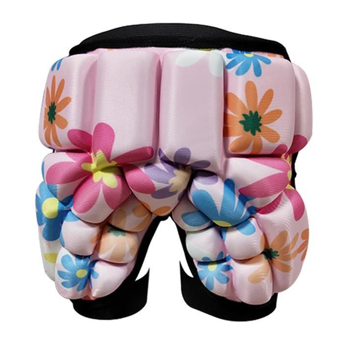 Pantalon de Ski Cyclisme Short de Protection pour Enfants pour Patinage Snowboard Skating Ski Roller Vélo VTT Moto