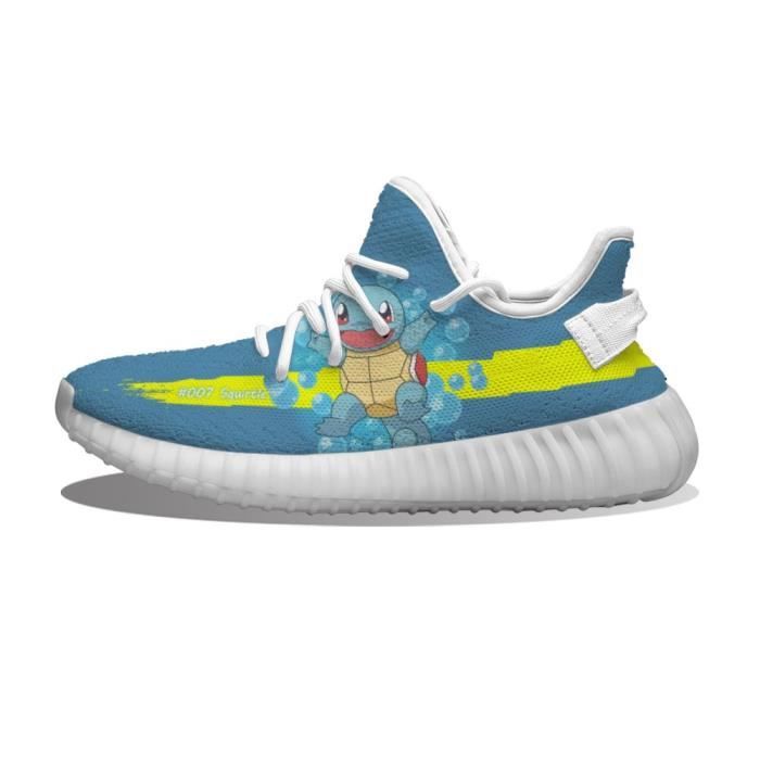 Baskets pokemon squirtle Chaussures de course pour Homme Femme