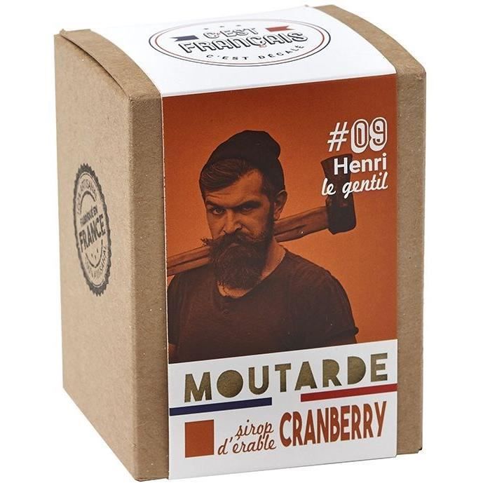 C EST FRANCAIS C EST DECALE - Moutarde érable cranberrie 190g