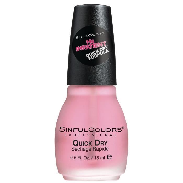 SINFUL Vernis à ongles n° 1706 Ms impatient Quick Dry - 15 ml