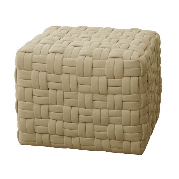 SVITA POPPY tabouret pouf tressé tabouret repose-pieds pour fauteuil