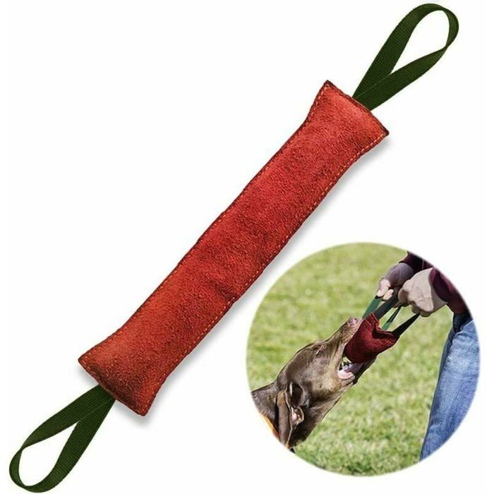 Comparer les prix de Boudin Chien Indestructible 40 cm Jouet en Tuyaux de Lance Incendie Extra Robuste avec 2 Anses VHV