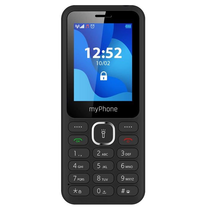 Téléphone - MP MYPHONE - Myphone 6320 - Écran 24 pouces - Batterie 1000 mAh - Dual SIM - Noir