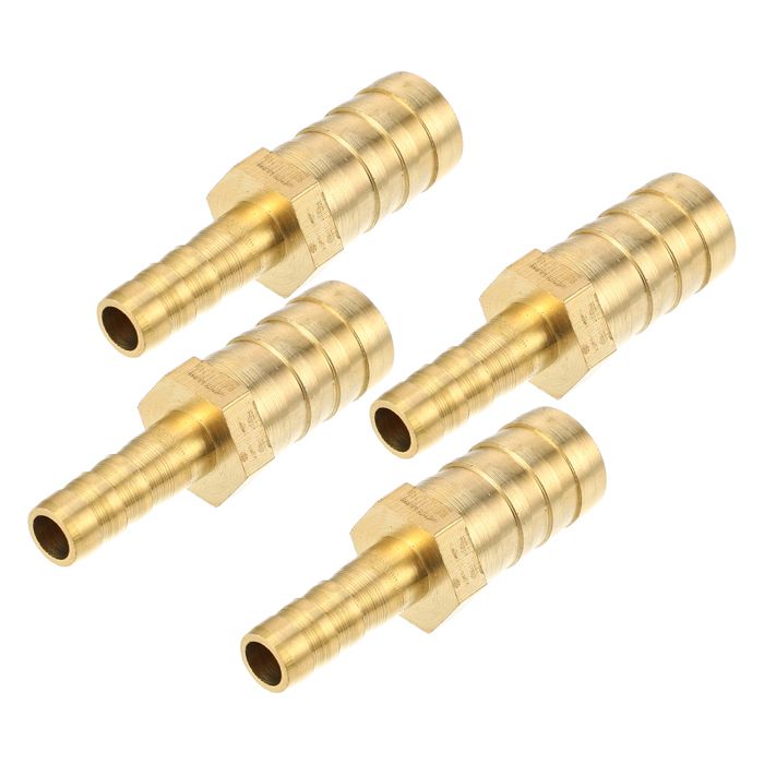 M METERXITY Barb Tuyau Raccords - 10x12x10mm OD Tee Plastique