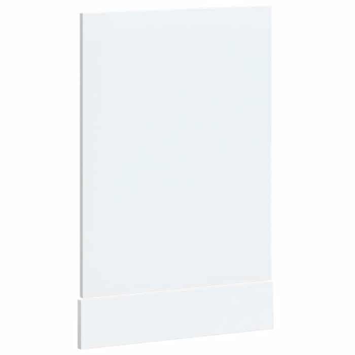 Moderne Panneau de lave-vaisselle Lucca sweety Meuble de cuisine blanc bois dingénierie 45x1.5x67 cm BB493
