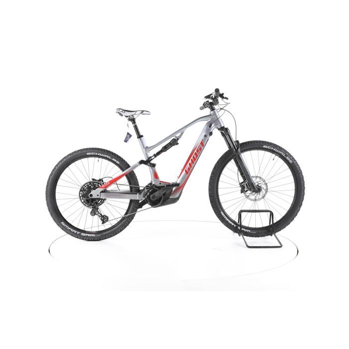 Vélo électrique - Ghost E-ASX 130 Universal AL - argent - VTT électrique tout suspendu - Bosch 750 Wh Reconditionné - Ghost