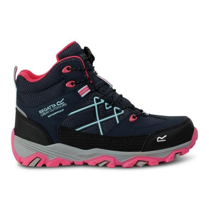 Chaussures de randonnée enfant Regatta Samaris III - navy / pink potion Chaussures de randonnée enfant Regatta Samaris III - navy / pink potion