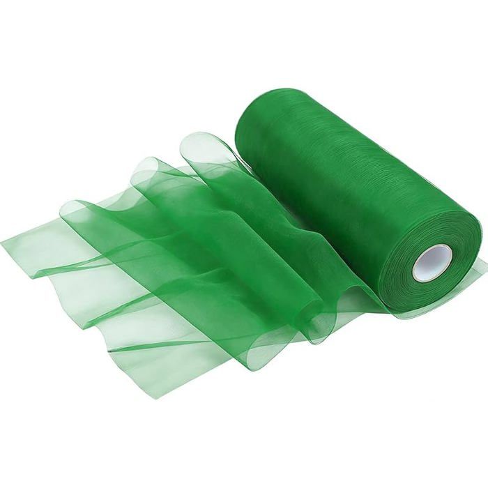 Rouleau de Tulle Vert Tissu 30 cm x 91 4 m 100 Yards Tulle Mariage Décoration Ruban Rouleaux Pour Bricoge Tutu Jupe vert