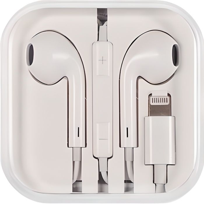 Adaptateur Ecouteur rouge pour iPhone X, 8 et 7, 8 Plus 7