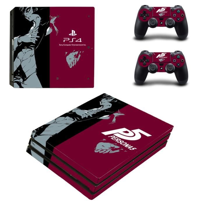 Skin PS4 Sticker de GTA V 02 pour Console et 2 Manette Autocollant de