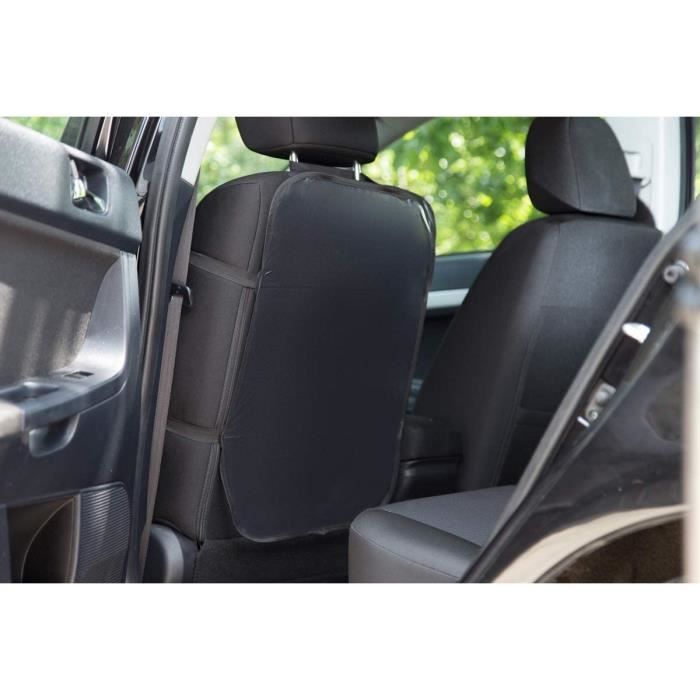 Protège-siège Auto Imperméable Avec Rangements - Support Tablette, Poches, Ajustement Universel