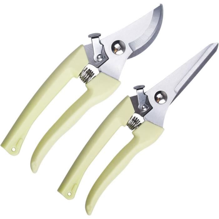 COOK-ciseaux De Jardin Jardin Sécateur Ciseaux Fleurs Branches D'arbre