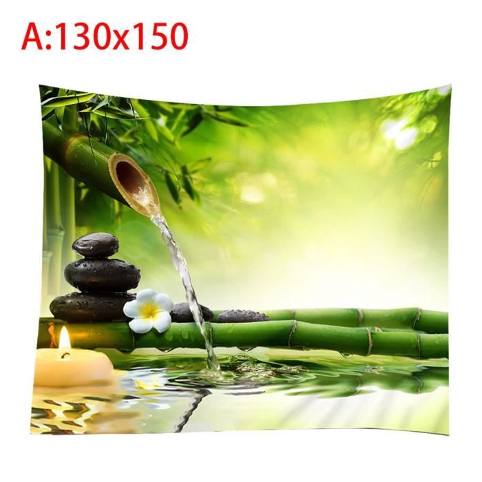 Om Mur Reine Aum Tapisserie Chakra Couvre-Lit Suspendus