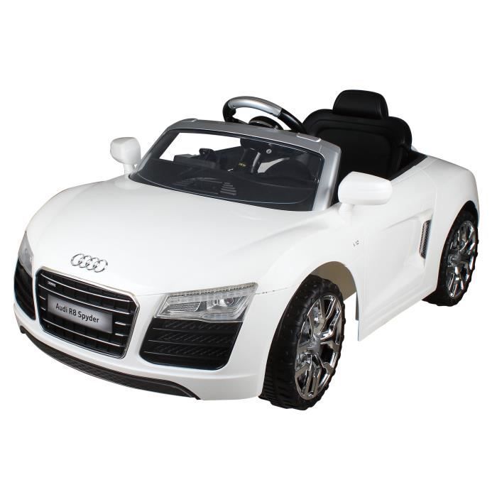  Audi  R8 Spyder voiture  lectrique enfants v hicule 