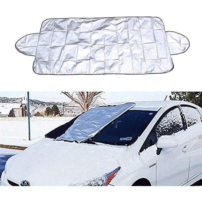 Lot De 2 Pare-Soleil Bébé Voiture – Protection UV 97% Avec Ventouses, 65x50 Cm, Noir Semi-Transparent