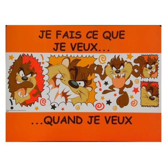 Set De Table Taz Repas Enfant Sous Main Toons Achat Vente Set De Table Cdiscount Set De Table Taz Repas Enfant Sous Main Toons Achat Vente Set De Table Cdiscount