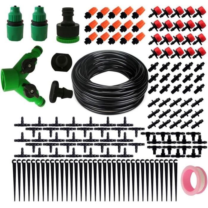 Systeme Irrigation Jardin Arrosage Goutte à Goutte Kit D'irrigation