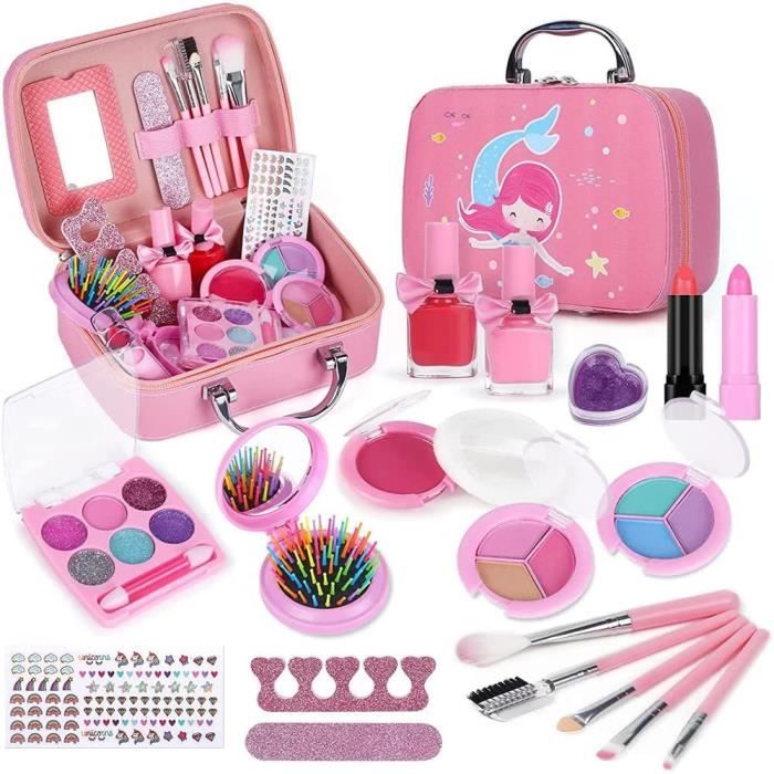 Jouets Pour Filles Enfants Beauté Cosmétique Ensemble 3 4 5 6 7 8 9 10 Ans  Cadeau Cool - Cdiscount