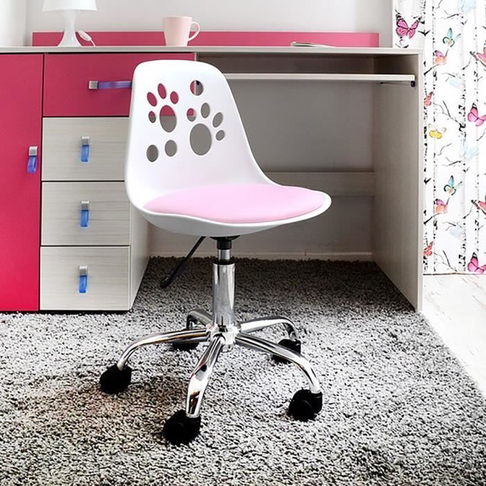 Fauteuil de bureau enfant / Chaise de bureau enfant  FOOT  40 cm