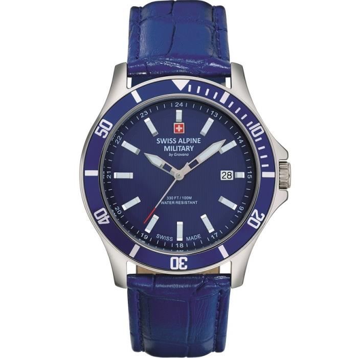 Swiss Alpine Military SAM7022.1535 Montre Quartz Homme
