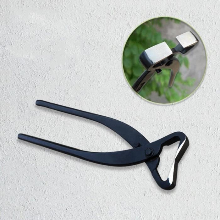 M METERXITY Ensemble 3 Outils Bonsaï - Coupeur Concave, Coupeur Boutons, Diviseur Tronc En Acier Carbone 210mm