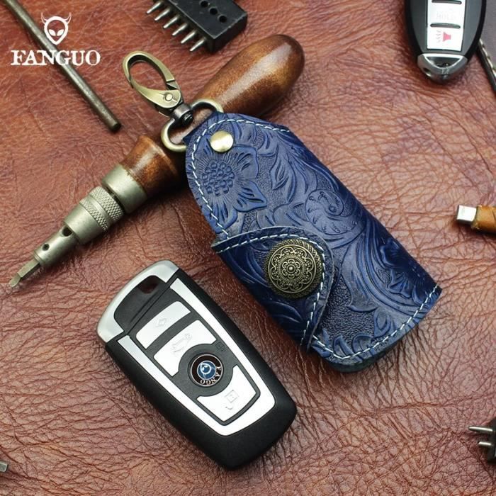 Porte-clé personnalisable - Artisan du cuir en Haute Savoie