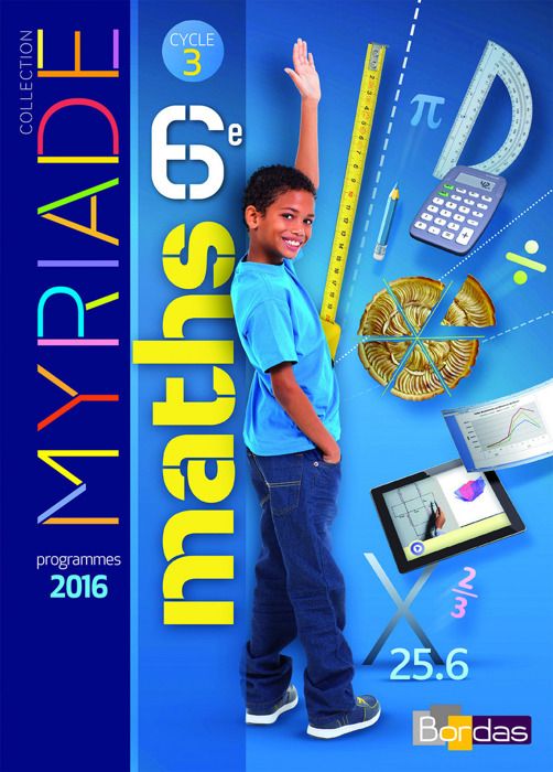 Myriade Mathématiques 6e 2016 Manuel élève