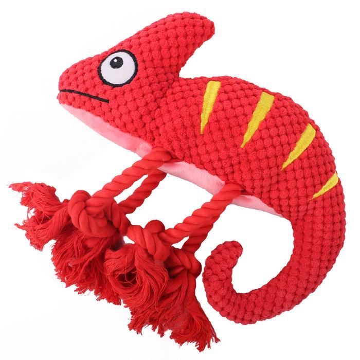 Peluche Caméléon Pour Petits Et Grands Chiens, Jouet Couinant Pour Chiots, À Mâcher, Résistant Peluche Caméléon Pour Petits Et Grands Chiens, Jouet Couinant Pour Chiots, À Mâcher, Résistant