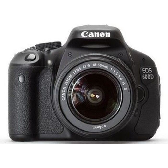 CANON EOS 600D + Objectif EF-S 18-55 mm f/3,5-5…