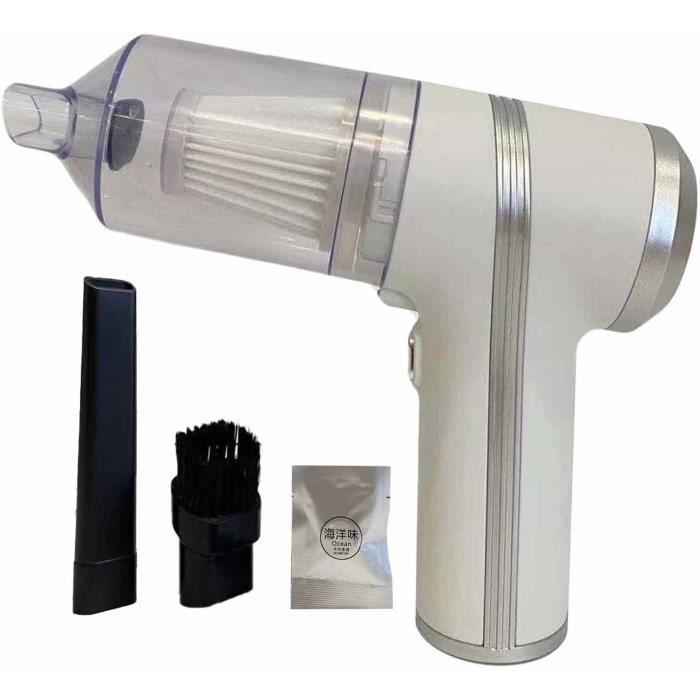 Worve Aspirateur à Main, Sans Fil, Rechargeable, Léger Et Portable