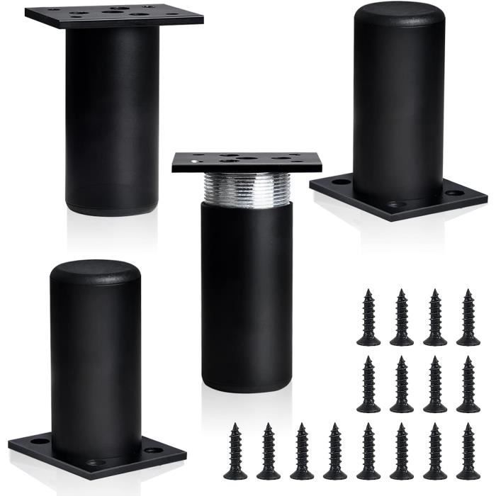 18 à 33 Cm Pied De Meuble En Acier Inoxydable Réglable En