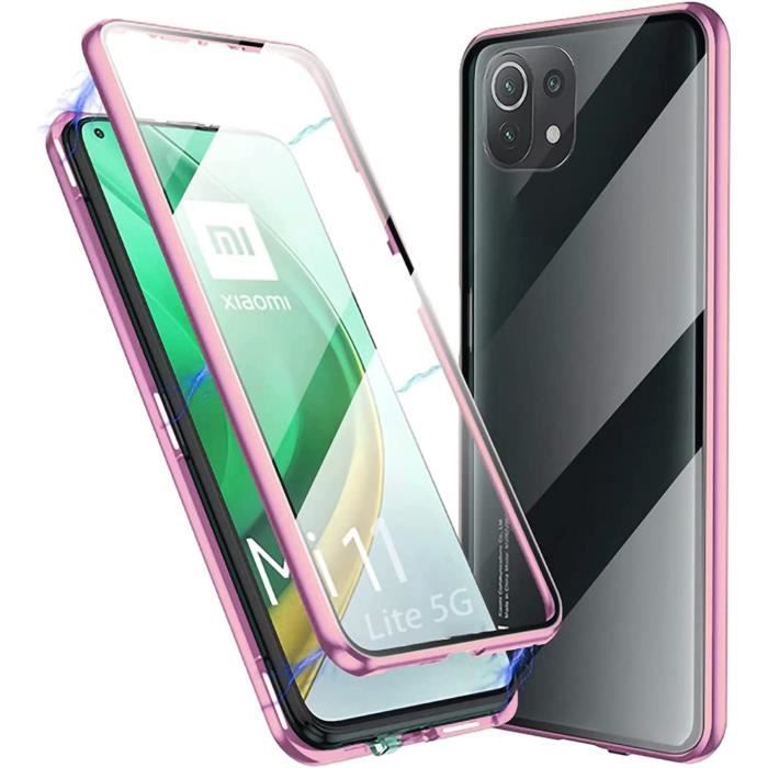 Custodia In Silicone Con Supporto Rotante Per Xiaomi Mi 11 Lite – Guscio Antiurto Con Stelle Liquide