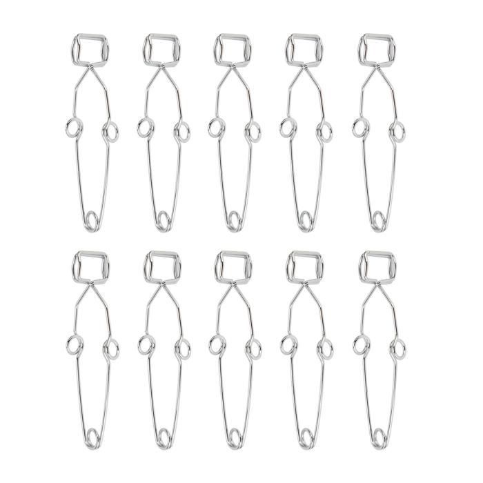 Pince de tube à essai en bois, clip robuste à haute résistance, durable