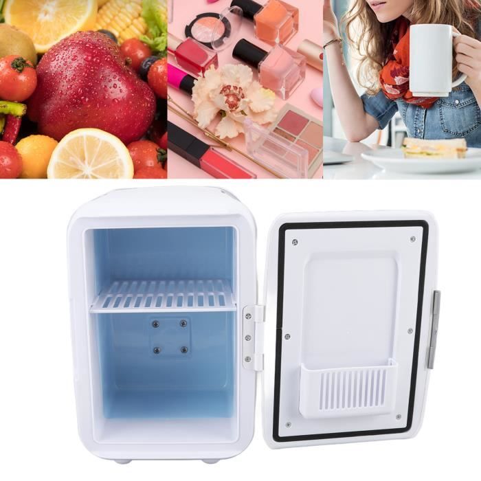 Mini réfrigérateur 4l froid et chaud cold beauty blanc yoghi