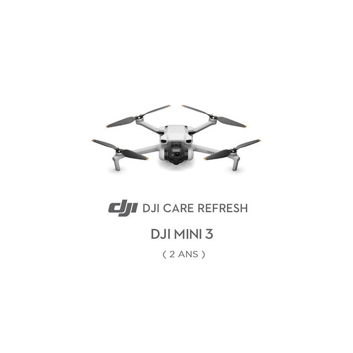 Carte Dji Care Refresh 2 ans pour DJI Mini 3 EU