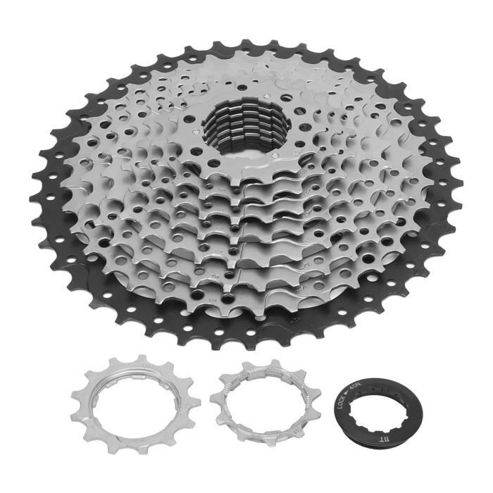 EJ.life roue libre de cassette de vélo GUB Roue libre de vélo 10 vitesses 11‑42T Pignon de