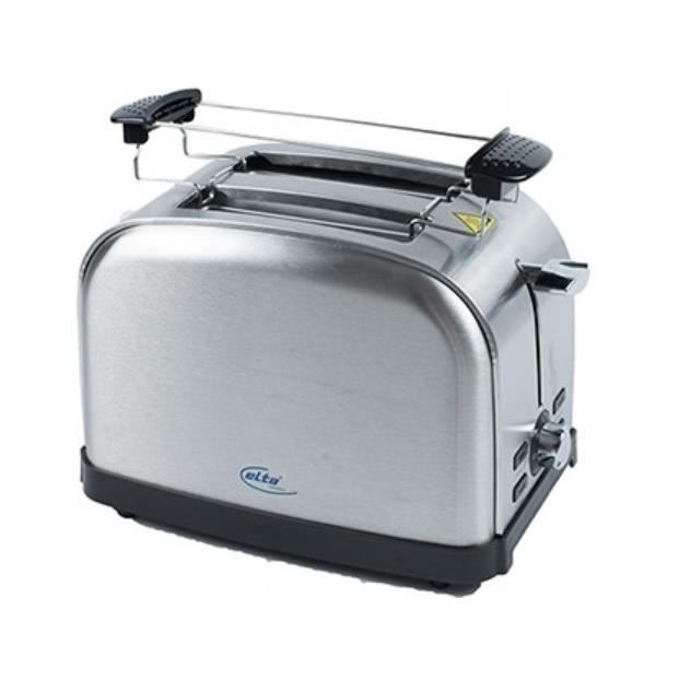 Porte-Pain Grillé Pliable Acier Inox – Réchauffoir Toast Pour Grille-Pain, Anti-Calcaire, Poignée Chaleur