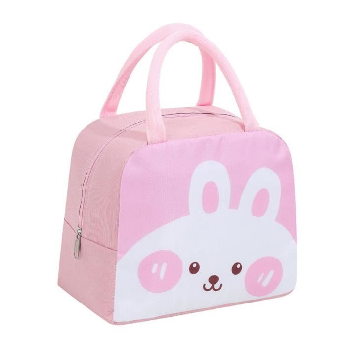 Sac Isotherme Repas Enfant Clastyle - Motifs Animaux Forêt - 5,2L Bleu - Lunch Box École