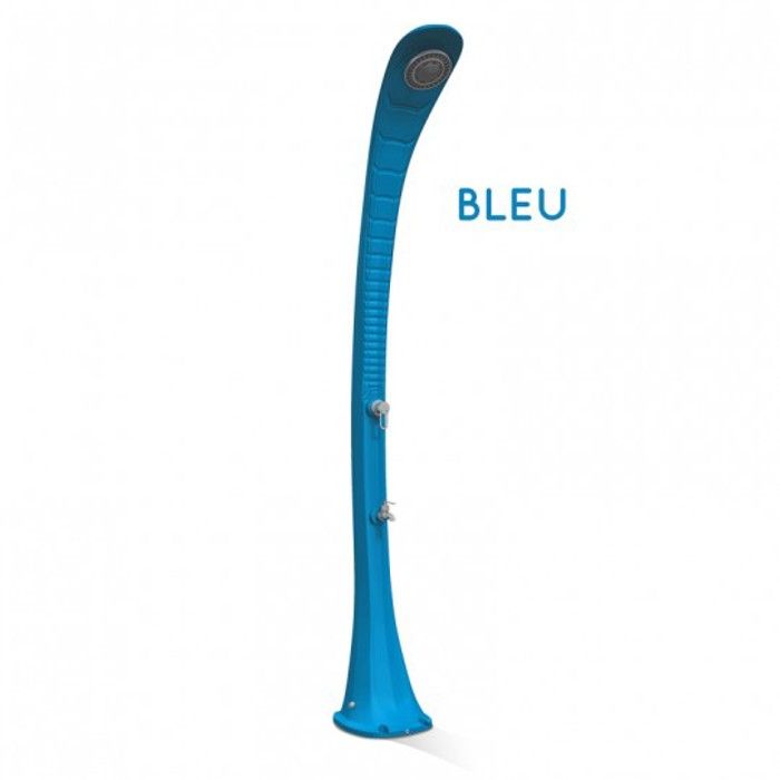Douche solaire Cobra 32L avec rince-pieds - Formidra - Bleu