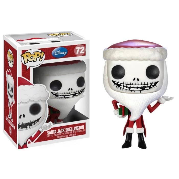 Figurine Funko Pop! Disney : Santa Jack Skellington - Cdiscount