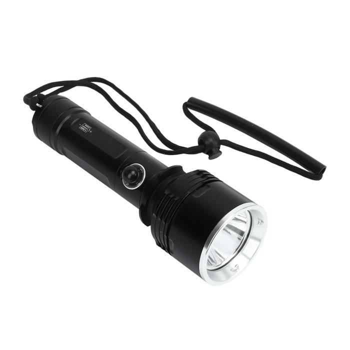 ORCATORCH D530 Lampe Plongée 1300 Lumens - Étanche 150m, Faisceau 8° Titane Pour Plongée Sous-Marine