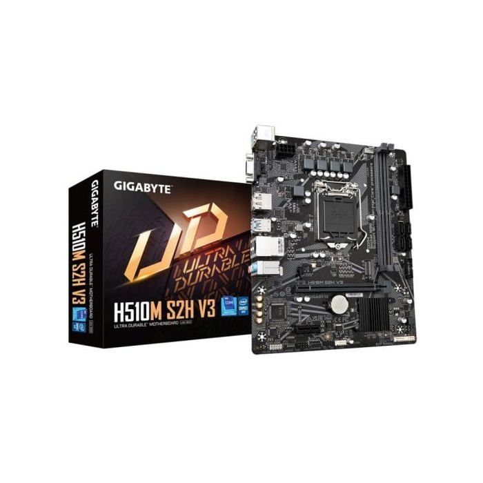 Carte mère – Gigabyte – H510M S2H V3 – Socket LGA1200 – GbE LAN – Serial ATA-600