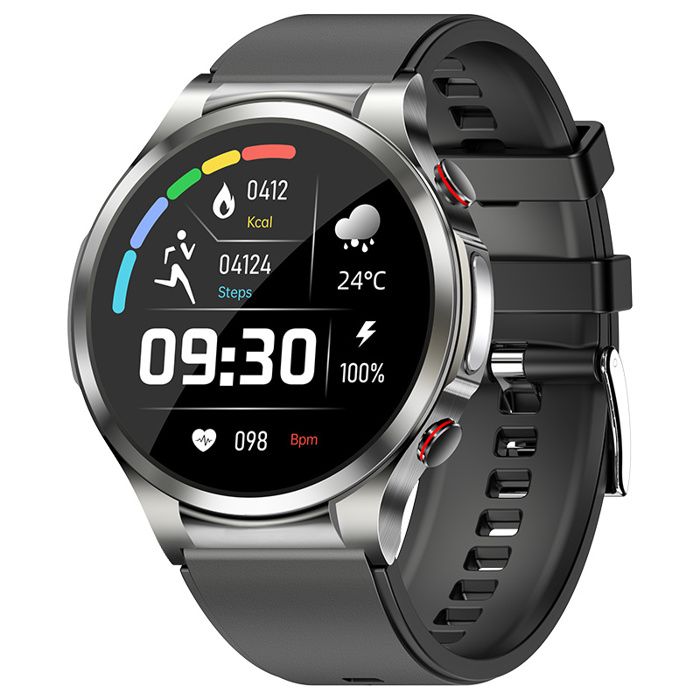 Montre intelligente ECG DarkGrey - vue 2