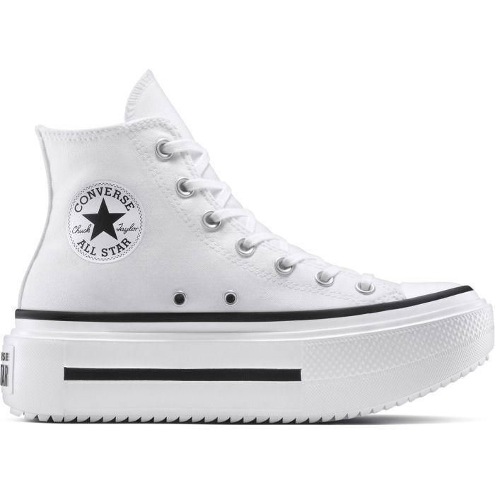 Converse Converse Chuck Taylor All Star Lift Double Stack Platform Hi Chaussures pour Femme Blanc A12976C