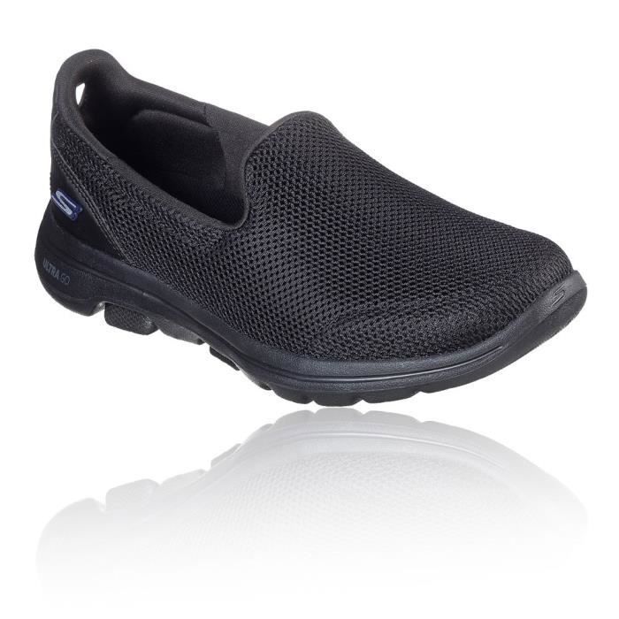 Chaussure de randonnée - Skechers - GoWalk 5 - Noir - Femme - Respirant Chaussure de randonnée - Skechers - GoWalk 5 - Noir - Femme - Respirant