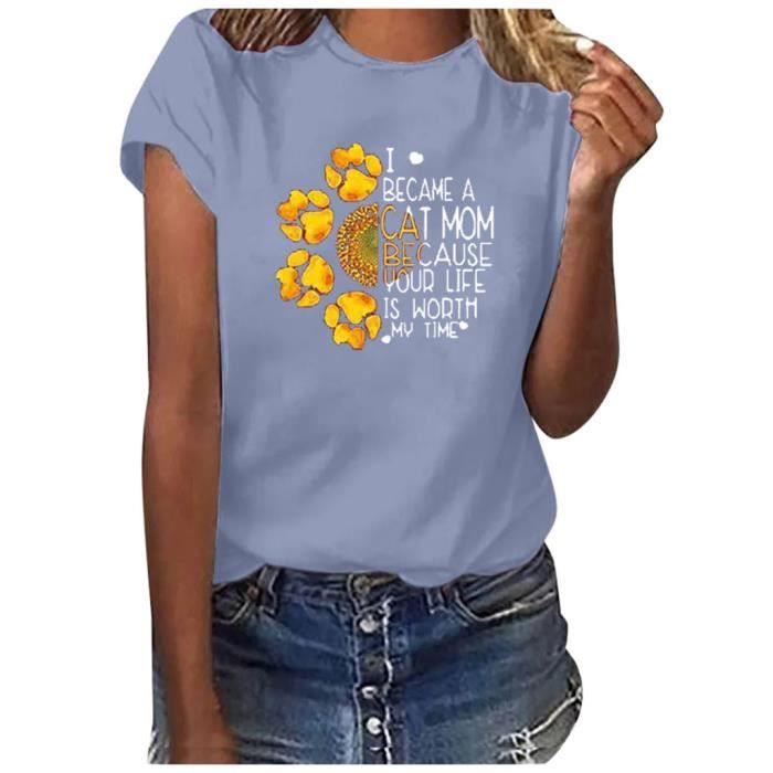 T-Shirt Manches Courtes Imprimé Ours Féroce - 100% Coton, Neuf Avec Étiquettes, Couleurs Et Tailles Variables