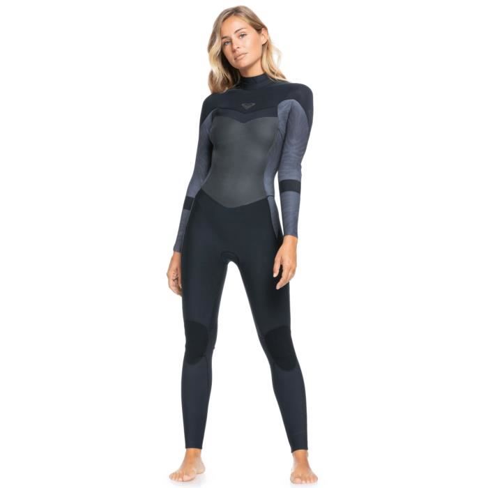 Combinaison intégrale femme Roxy Syncro Gbs 4/3 Back-Zip - Rouge - Sports nautiques - Surf