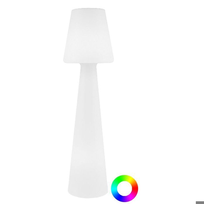 Lampadaire extérieur LED multicolore sans fil en polyéthylène Lola multicoloreblanc